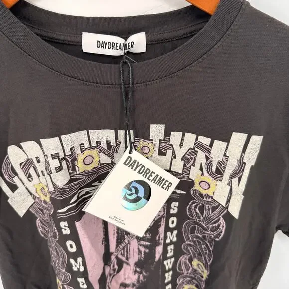 DAYDREAMER LA NWT Evereve Loretta Lynn Nashville Tenessee Graphic Tee // XS - Picture 4 of 10